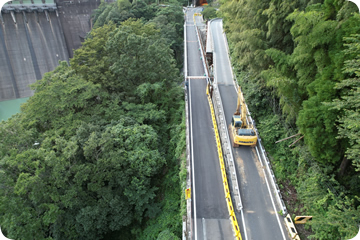 道路災害復旧状況 写真2