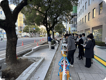 写真 高千穂通線 まちなかウォーカブル推進事業