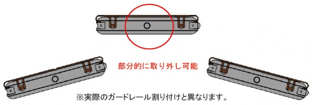 部分的な交換も容易に実施可能